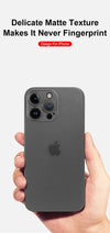 Slim Frosted Matte iPhone Case - additional view portrait