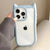 Light blue cat-ear iPhone case viewed from the back for daily style