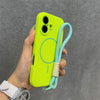 Ultra Thin Matte Case with strap for iPhone