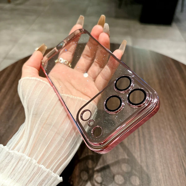 Plating Sparkling Transparent Case