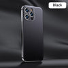 Blue leather iPhone case with refined finish and ultra-thin everyday carry design
