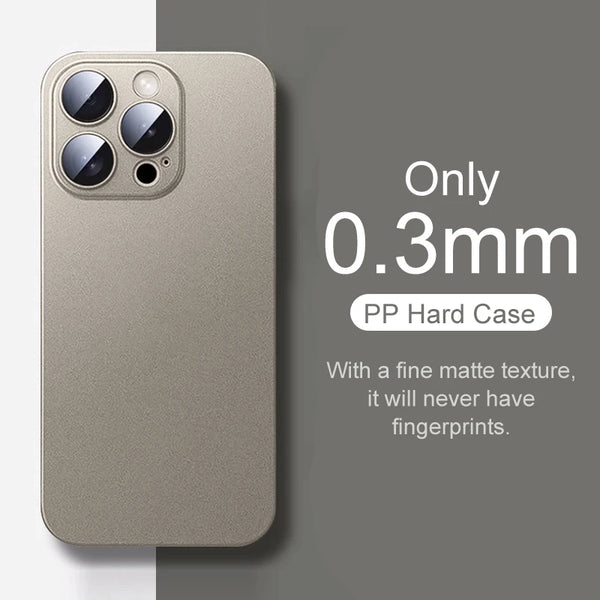 Slim Frosted Matte iPhone Case