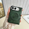 Solid Color Synthetic Leather Case