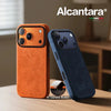 Real Alcantara Back Case With Premium Touch- iPhone 17 Pro Max