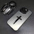 Black Cross Matte Phone Case