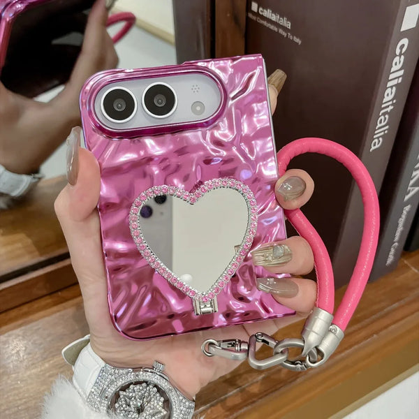 Water Ripple Mirror Diamond Case