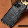 Crocodile Leather iPhone Case – Premium Quality