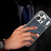 Luxury iPhone Case – Snake Leather Design - lifestyle photo