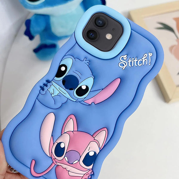 Silicone Wave Stitch Soft Case