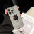 Cartoon Anime Gengar Faux Leather Laser Phone Case