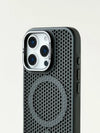 Honeycomb Grid Mesh Cooling Magsafe Phone Case Lens Bracket