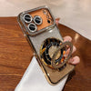 Transparent Diamond Glitter MagSafe Case for iPhone