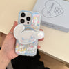With Holder Cinnamoroll MagSafe Grip Case protective iPhone case for For iPhone 16ProMax to For iPhone 17