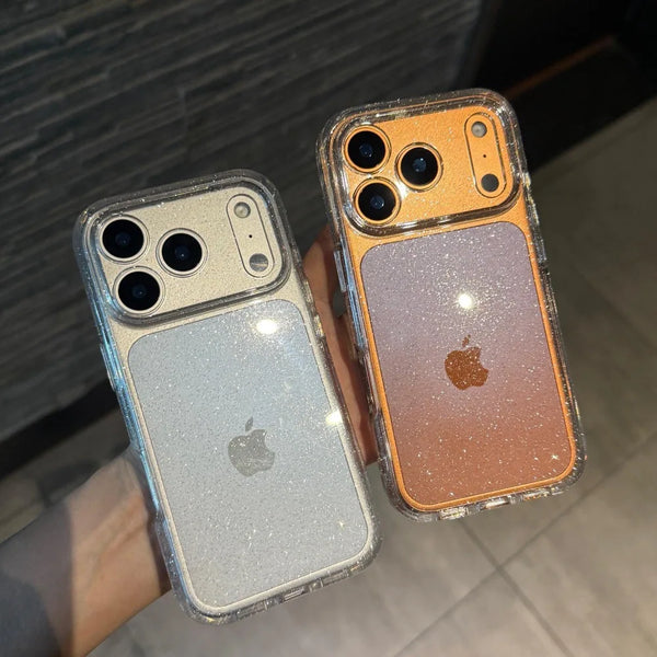 Everyday Glam With Sparkle Clear Case For iPhone 17 Pro Max