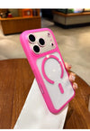 Transparent MagSafe Armor Case for iPhone 17 Pro