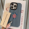 Striped Turtle Design Pattern Phone Case