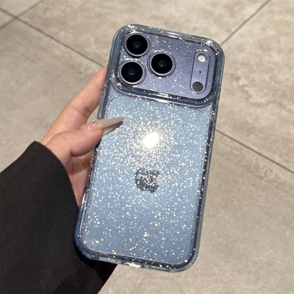 Everyday Glam With Sparkle Clear Case For iPhone 17 Pro Max