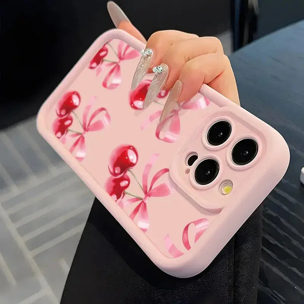 Luxury Cherry Print Case
