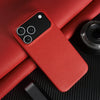 Premium Leather Case iPhone 17 Pro Max – Magnetic Protection