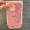 Gothic Style Angel Cross LinePhone Case