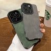 Matte silicone iPhone case collection showing slim lightweight coverage in multiple colors
