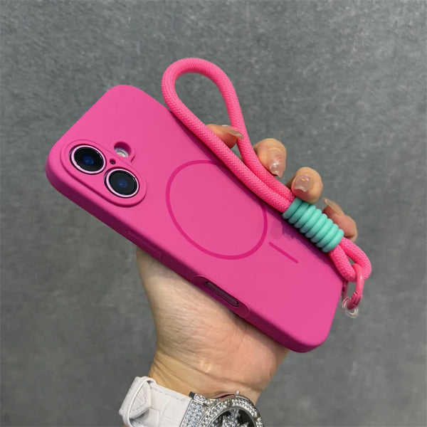 Ultra Thin Matte Case with strap for iPhone - additional view