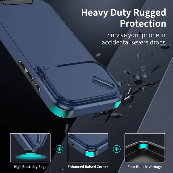 Cover Slide Camera Protective Cases For iPhone