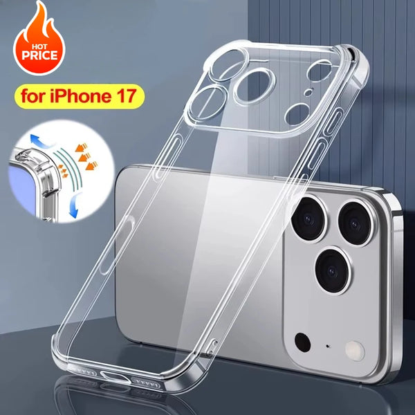 Transparent Phone Cases for IPhone 17 Series