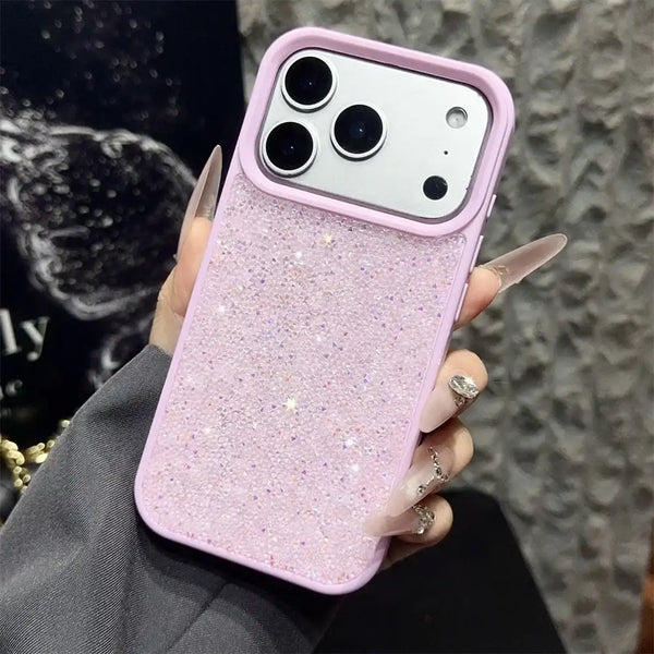 Rhinestone Glitter Shockproof Bumper Case for iPhone 17 Pro
