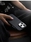 Luxury Business Leather Case for iPhone with Wireless Charging