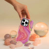Pink Marble Magnetic Case For– Elegant Style