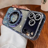 Transparent Diamond Glitter MagSafe Case for iPhone