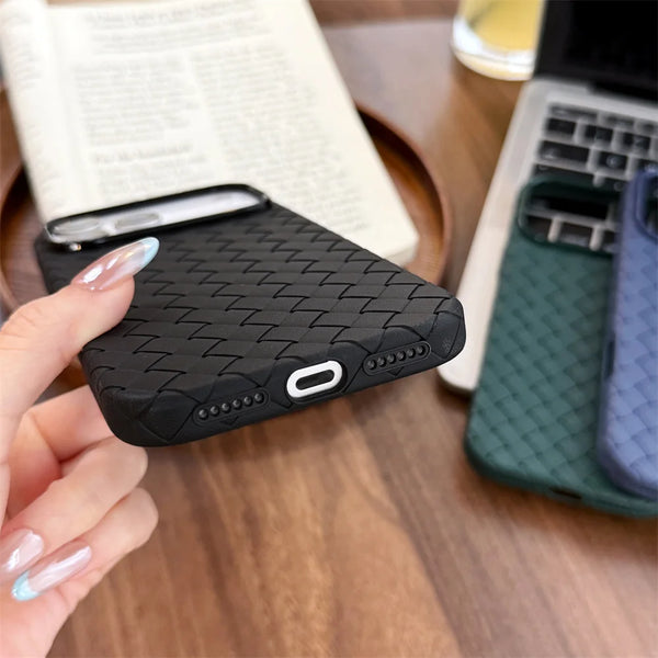Luxury iPhone Case – Textured Braided Design - additional view