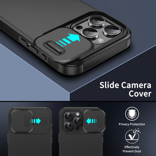 Cover Slide Camera Protective Cases For iPhone