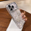 Rhinestone Glitter Pearl Butterfly iPhone Case for iPhone