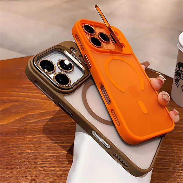 Minimal Magnetic Stand Case for iPhone
