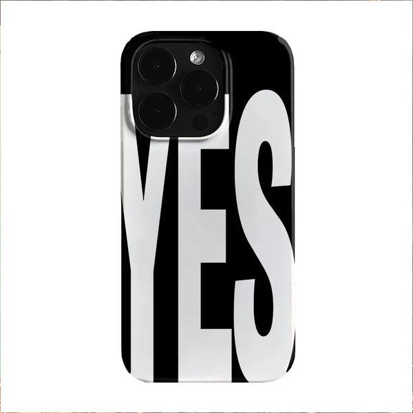 NO And YES Personalized ArtCase