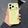 Yellow candy-tone iPhone case with slim everyday fit and MagSafe-friendly design