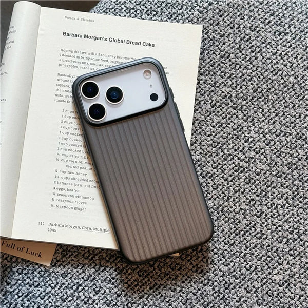 3D Striped MagSafe Case – Matte Finish | iPhone 17 Pro Max