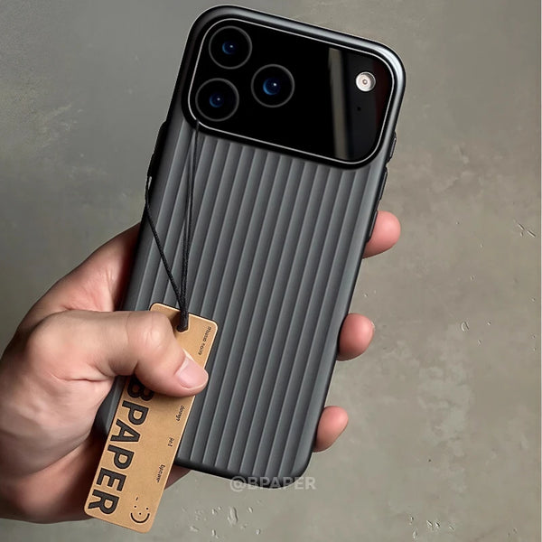 Titanium Corrugated MagSafe Case