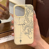 Gothic Style Angel Cross LinePhone Case