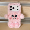 Warm Winter Plush Phone Case | Cute Cartoon Soft Cover