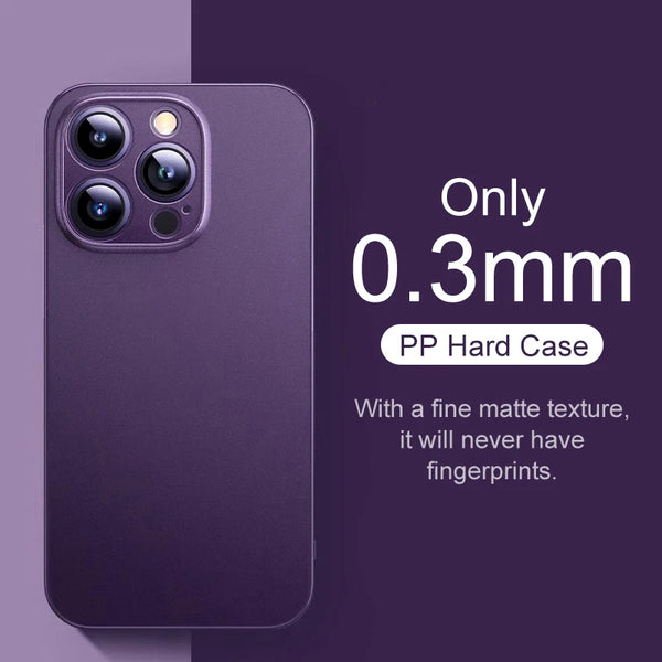Slim Frosted Matte iPhone Case