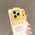 Yellow Candy Color 2-in-1 MagSafe Case protective iPhone case for iPhone 12 to iPhone 14 Plus