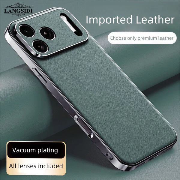 Ultra-Thin Leather iPhone Case - alternate angle