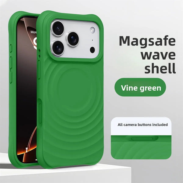Soft Touch Wave Pattern iPhone Case