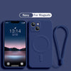Slim Magnetic Silicone Cover for iPhone