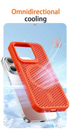 iPhone 17 Breathable Hard Back Magnetic Cover For Magsafe