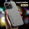 Luxury Leather Case For iPhone 16 Pro