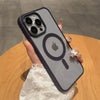 Matte Natural Titanium magnetic charging case
